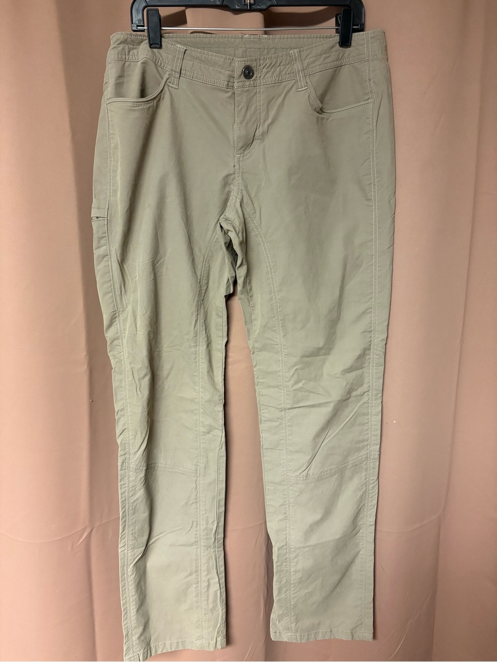 Kuhl Hiking Pants Women's Size 12 Reg Beige Kuhl Dry Stretch Outdoors